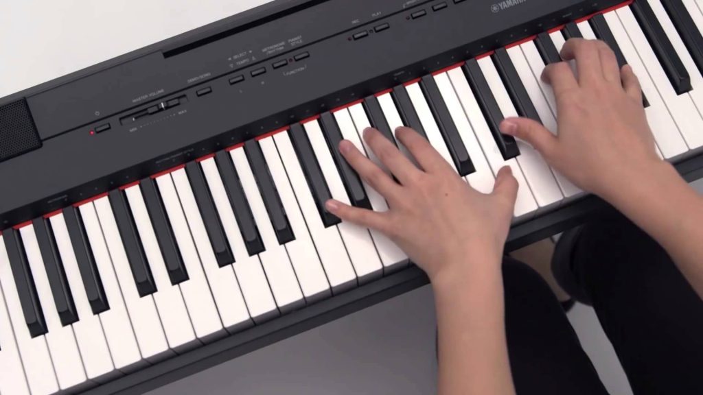 Đàn piano điện Yamaha khá đa dạng và phong phú mẫu mã